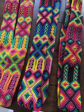 Macrame Mexican Belt Handmade New One size  Unisex